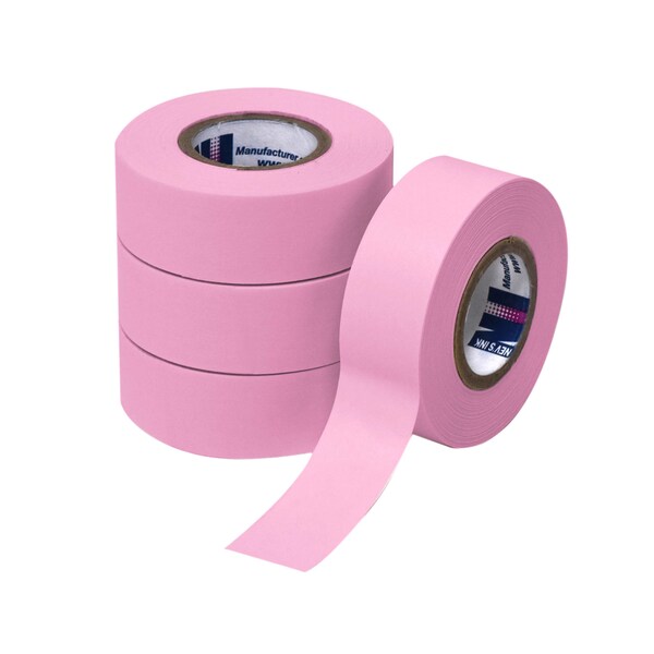 3/4 wide x 500 Pink Labeling Tape, PK4